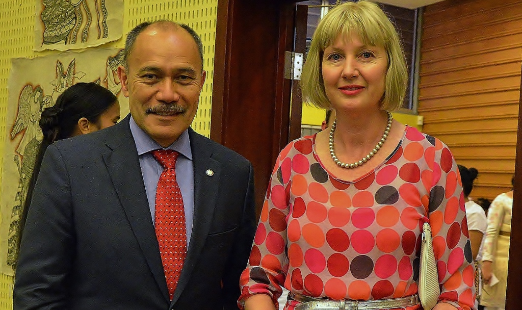 Official reception in Tonga | The Governor-General of New Zealand