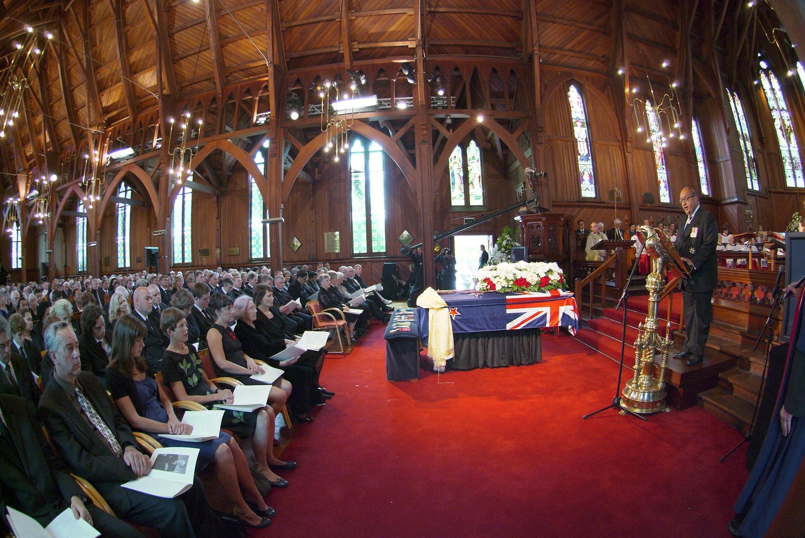 State Funeral for Sir Edmund Hillary The of New Zealand
