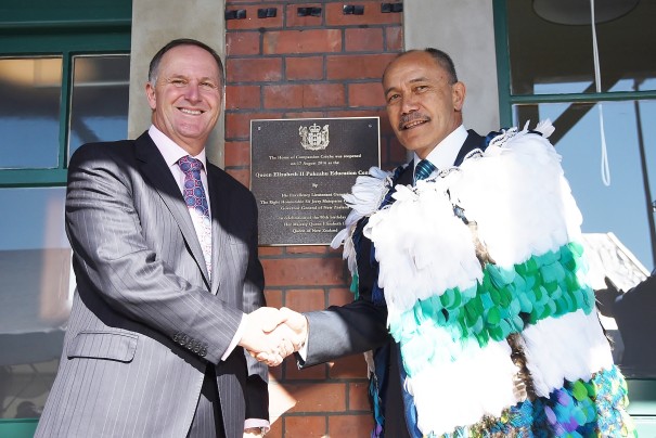 Sir Jerry Mateparae and the Rt Hon John Key.