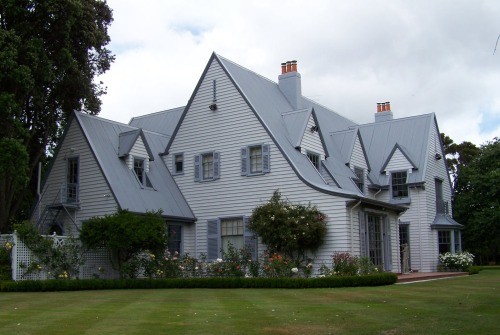 The first Government House, Wellington