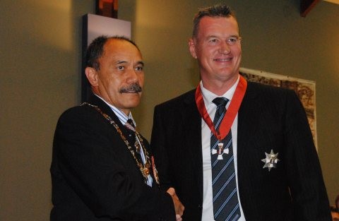 Investitures at Government House Auckland - May 2013.