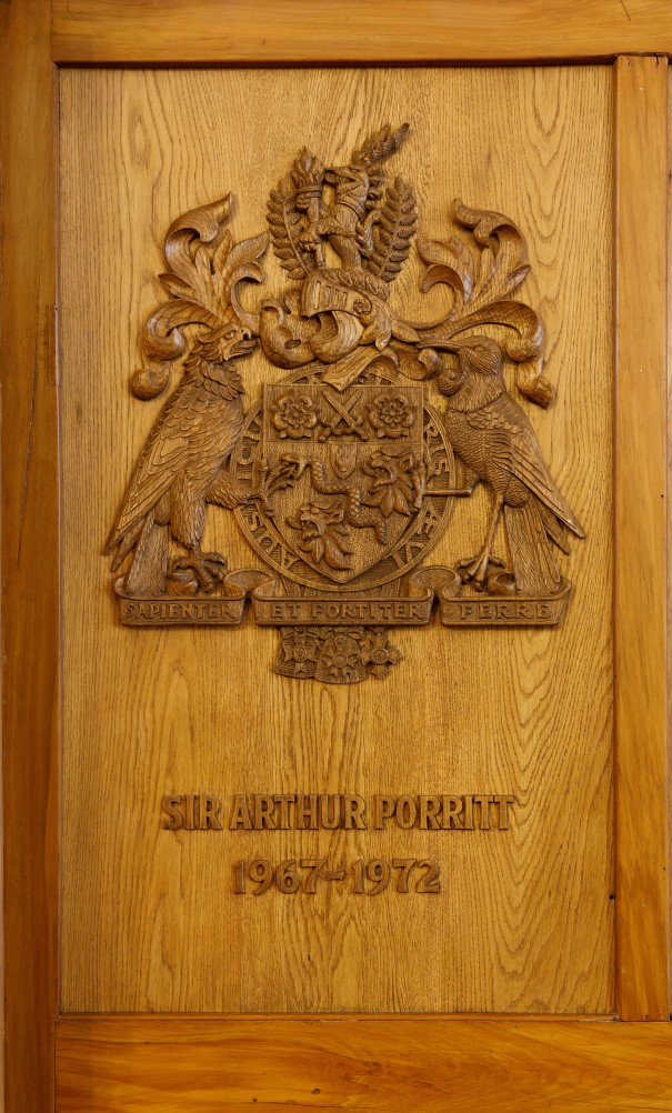 Sir Arthur Porrit's Coat of Arms
