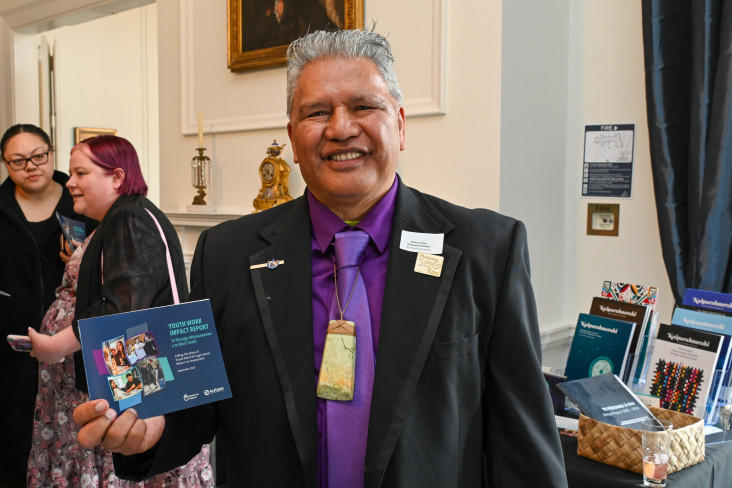 Matua James Makowharemahihi with the new report