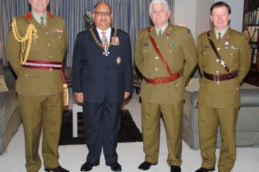 Military service recognised.