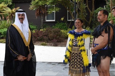 The Ambassador of the State of Qatar, HE Mr Nasser bin Hamad Mubarak Al Khalifa.
