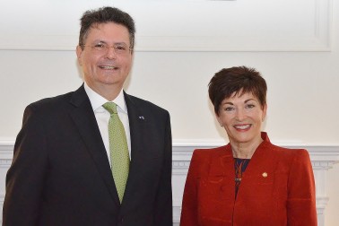 The Ambassador of the Federative Republic of Brazil, HE Mr Paulo Cesar de Carmargo.