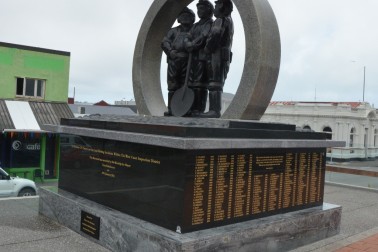 Miners' Memorial in Greymouth.