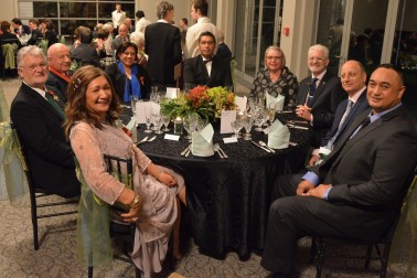 Guests at the Investiture Dinner.