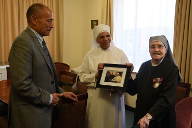 Visit to Little Sisters of the Poor.