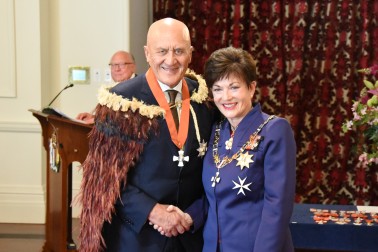 Sir Matiu Rei, of Wellington, KNZM, for services to Maori.