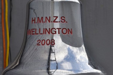 HMNZS Wellington reception.