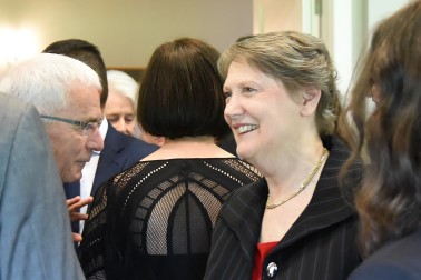 Image of former PM, Helen Clark at the luncheon