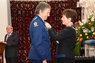 An image of Inspector Karen Henrikson, MNZM of Hamilton, for services to the New Zealand Police and the community