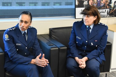 Image of Inspector Naila Hassan and Superintendent Jill Rogers