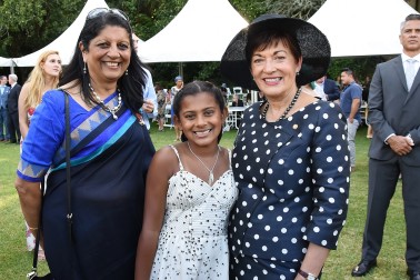 an image of Dame Patsy with Ranjna Patel and Mia Reddy