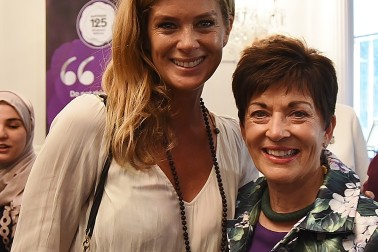 Image of Dame Patsy and Rachel Hunter