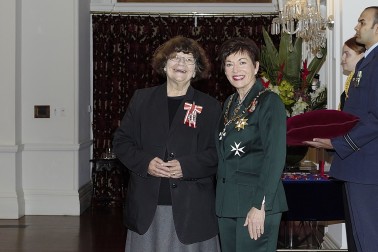 Image of Joy Cowley and Dame Patsy Reddy
