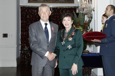 Image of Dame Patsy Reddy and Paul Pritchett