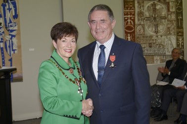 Image of Barry Atkinson and Dame Patsy Reddy