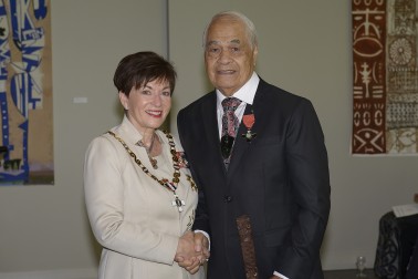 Image of Dr Haare Williams and Dame Patsy Reddy