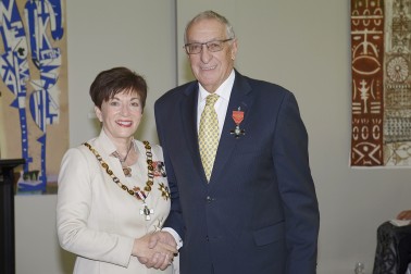Image of John Mace and Dame Patsy Reddy