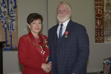 Image of Dame Patsy and Prof Roger Moltzen