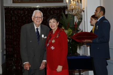 an image of Mr Randal Heke, of Waikenae, The New Zealand Antarctic Medal for services to New Zealand interests in Antarctica and historical preservation