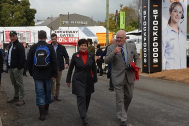 an image of Dame Patsy and Peter Carr at Fieldays