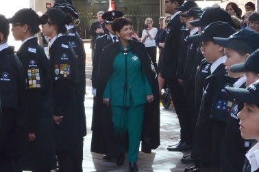an image of Dame Patsy and St John cadets