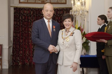 Image of Yikun Zhang, of Auckland, MNZM, for services to New Zealand-China relations and the Chinese community