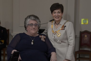 an image of Mrs Barbara Timms, of Levin, QSM for services to the community