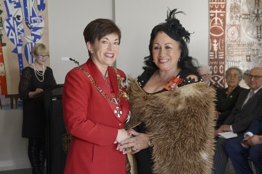 Image of Christine Panapa, of Tuakau, MNZM, for services to sport and Māori
