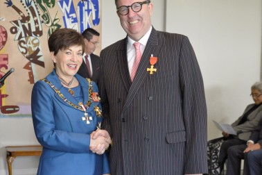 Image of Dallas Fisher, of Hamilton, ONZM, for services to business, philanthropy and sport