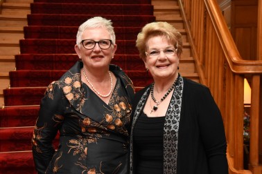 an image of Dame Malvina Major, ONZ and Ann Bennett