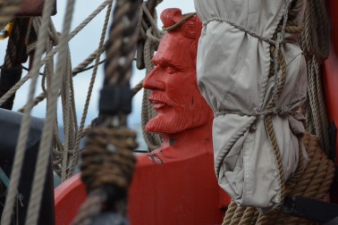 Image of more decorative details on the 'Endeavour'