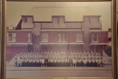 Image of the Wing 100 official photo from 1986