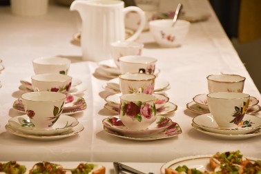 Image of pretty teacups