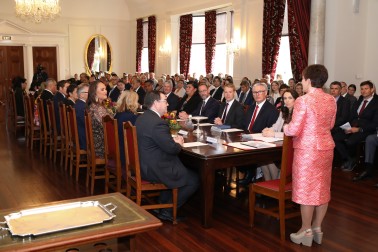 Dame Patsy speaks to the new Ministry