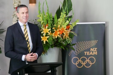 Image of NZ Olympic team Chef de Mission Rob Waddell