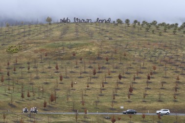 Image of The National Arboretum - 'Wide, Brown Land' sculpture