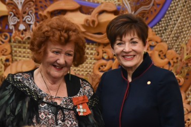 Dame Patsy and Muriel Johnstone, MNZM