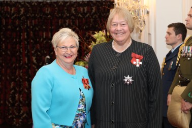 Dame Susan Glazebrook and Ms Souella Cumming, of Wellington, ONZM for services to governance
