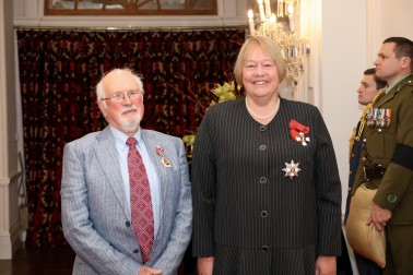 Dr Les Molloy, Dame Susan Glazebrook