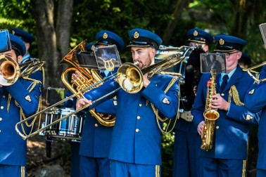 Members of the Royal New Zealand Air Force Band