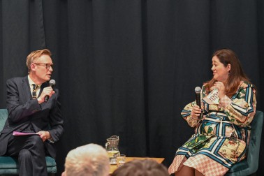 Dame Cindy in conversation with Tim Wilson