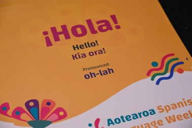 Flyer for Aotearoa Spanish Language Week