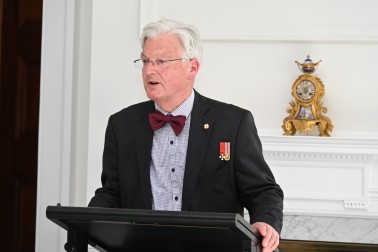 Hon Peter Dunne, President of the Association of Former Members of Parliament