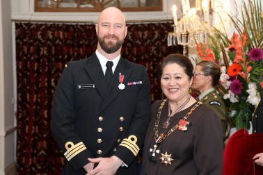 Lieutenant Commander Louis Munden-Hooper, NZSD for services to the New Zealand Defence Force