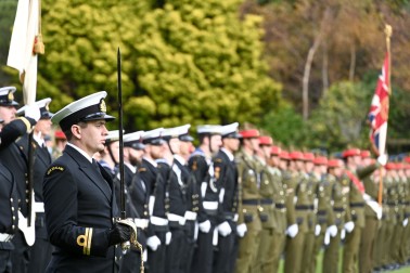 The NZDF Guard of Honour