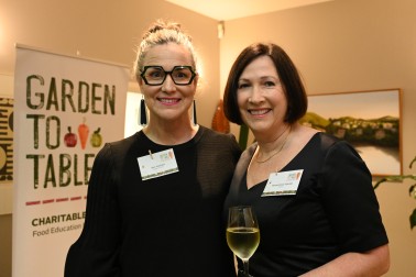 Garden to Table Trustees Bex Waddell and Teresa Farac-Ciprian